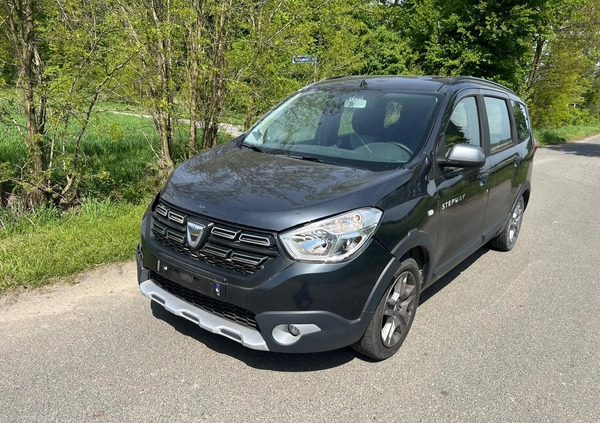 Dacia Lodgy cena 36000 przebieg: 14453, rok produkcji 2022 z Gościno małe 137